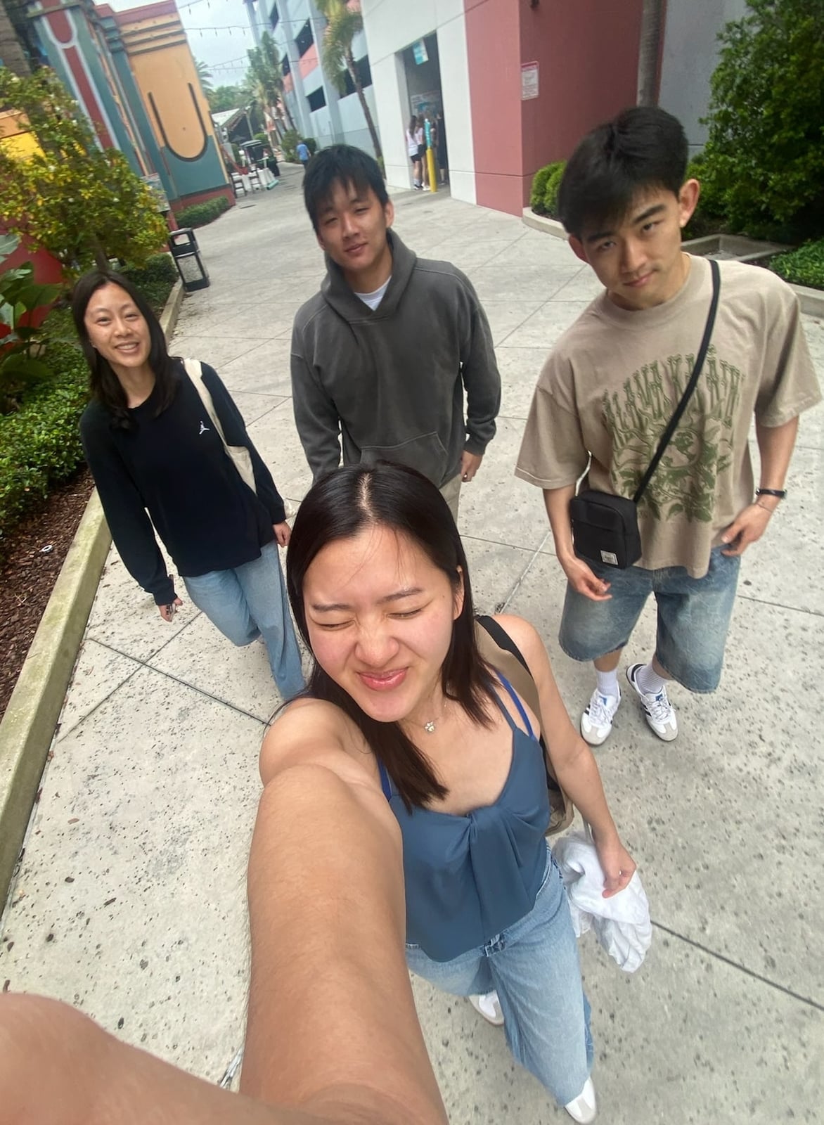 Melody, Derek, James, Elisabeth