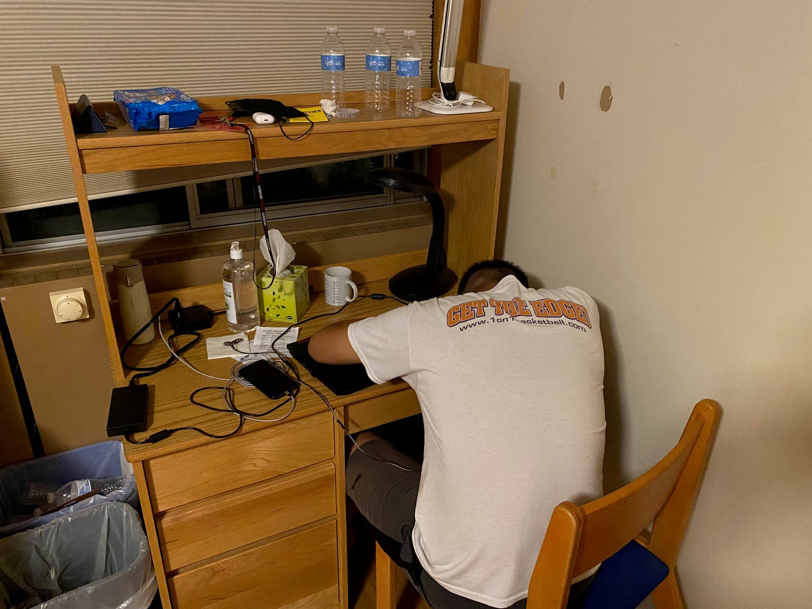 Eric sleeping